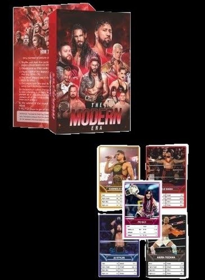 Aamango Teen Trump Cards (Wrestling Modern Era Trump Card Game) - Image 4